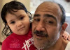 ببینید | حرکات موزون مهران غفوریان و دخترش